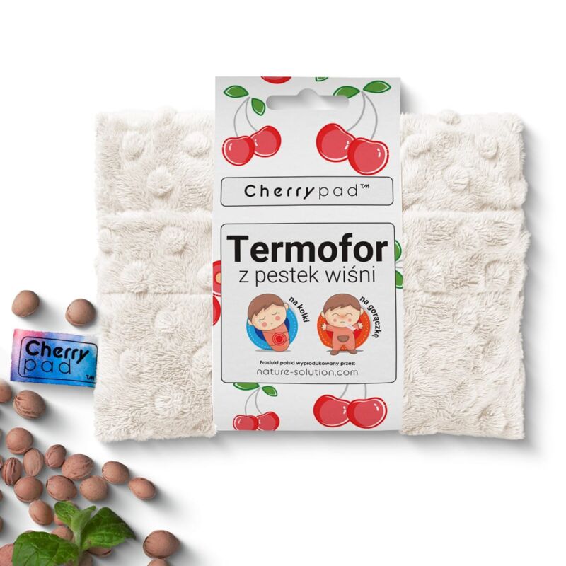 Naturalny termofor dla noworodka Cherrypad® - Minky piasek pustyni